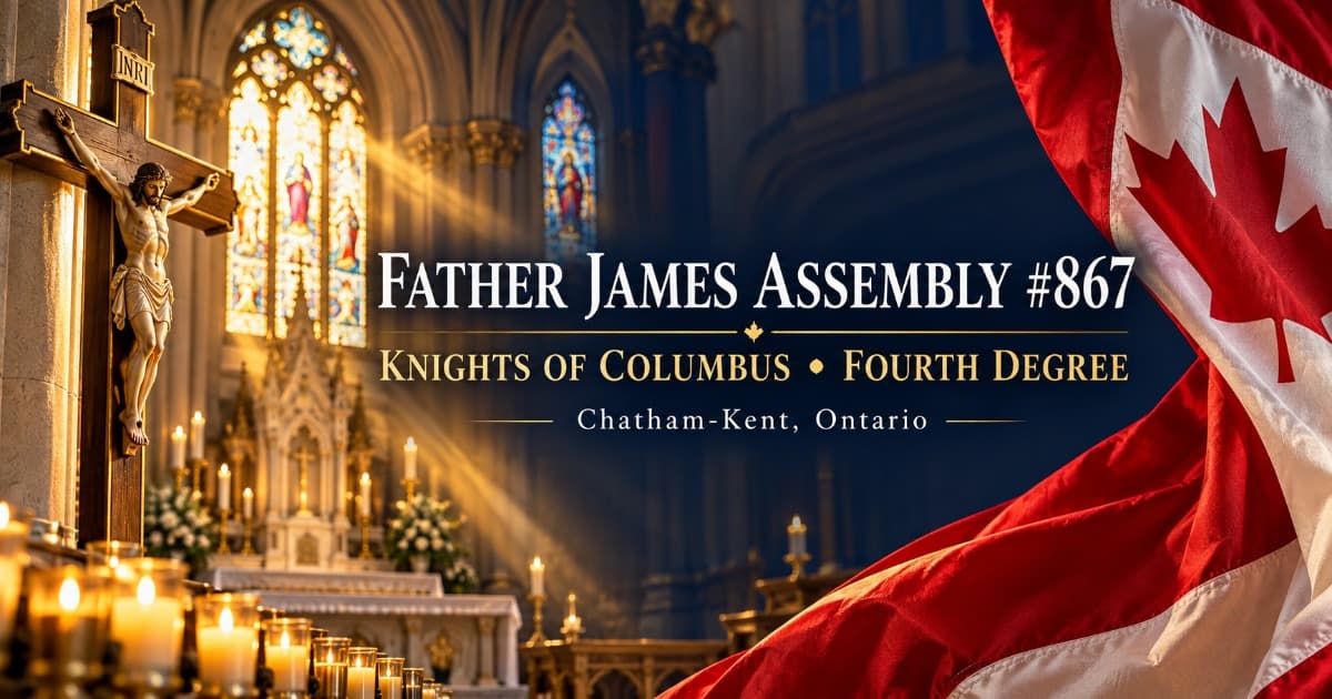 Father James 4th Degree Knights of Columbus Assembly #0867