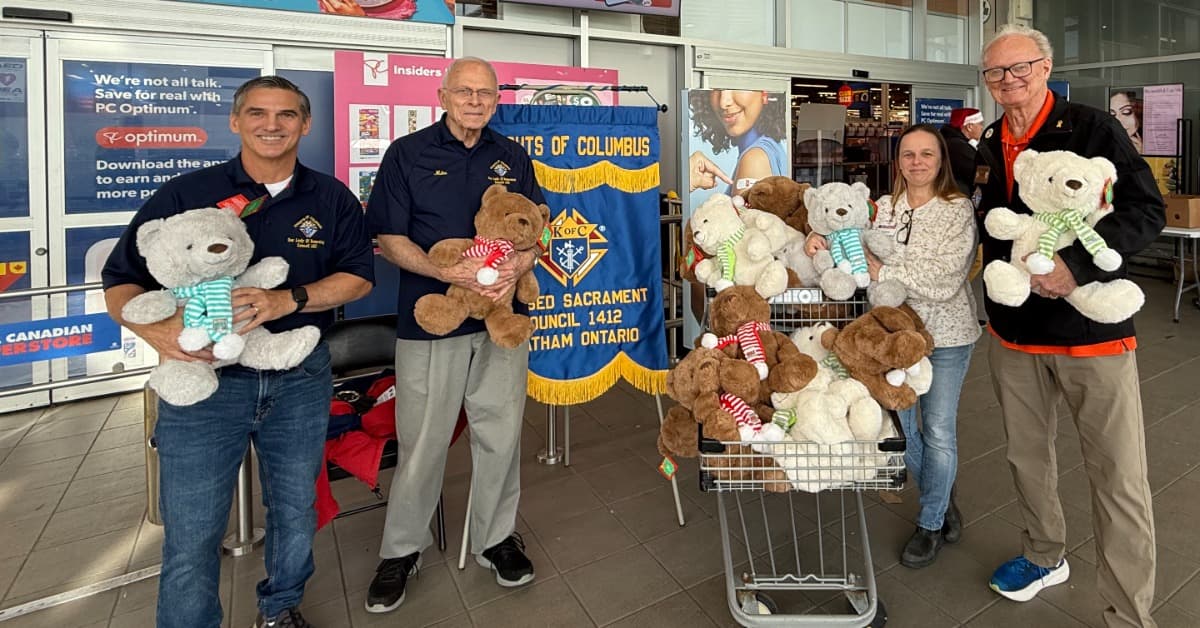 Knights Of Columbus - TEDDY BEAR GIFTING OF LOVE