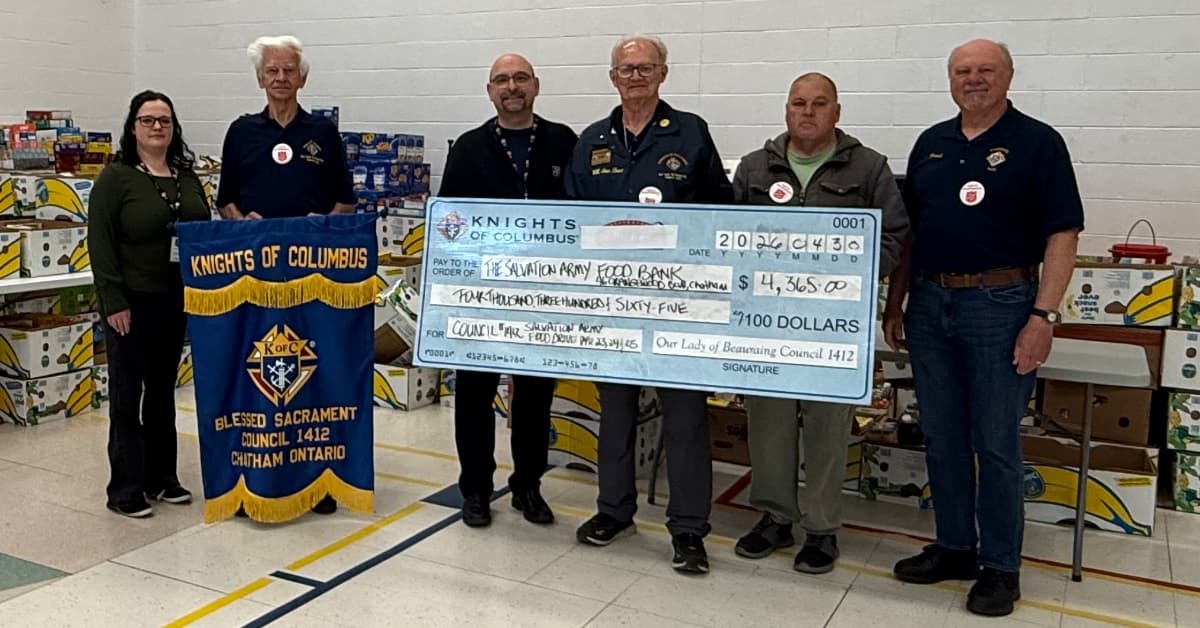 Fantastic Knight’s FOOD DRIVE APRIL 2026